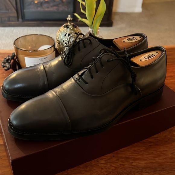 To Boot - Grey leather dress shoes - Picture 3 of 8